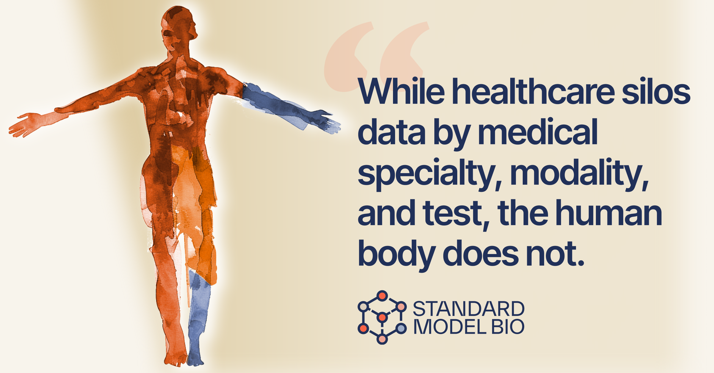 Standard Model Bio — &lsquo;the human body does not&rsquo; quote post
