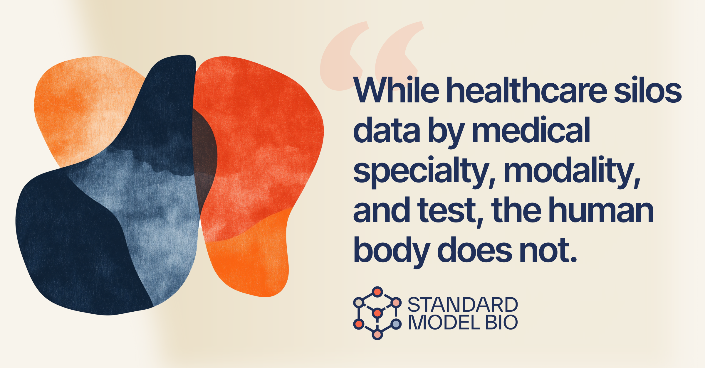 Standard Model Bio — &lsquo;the human body does not&rsquo; quote post