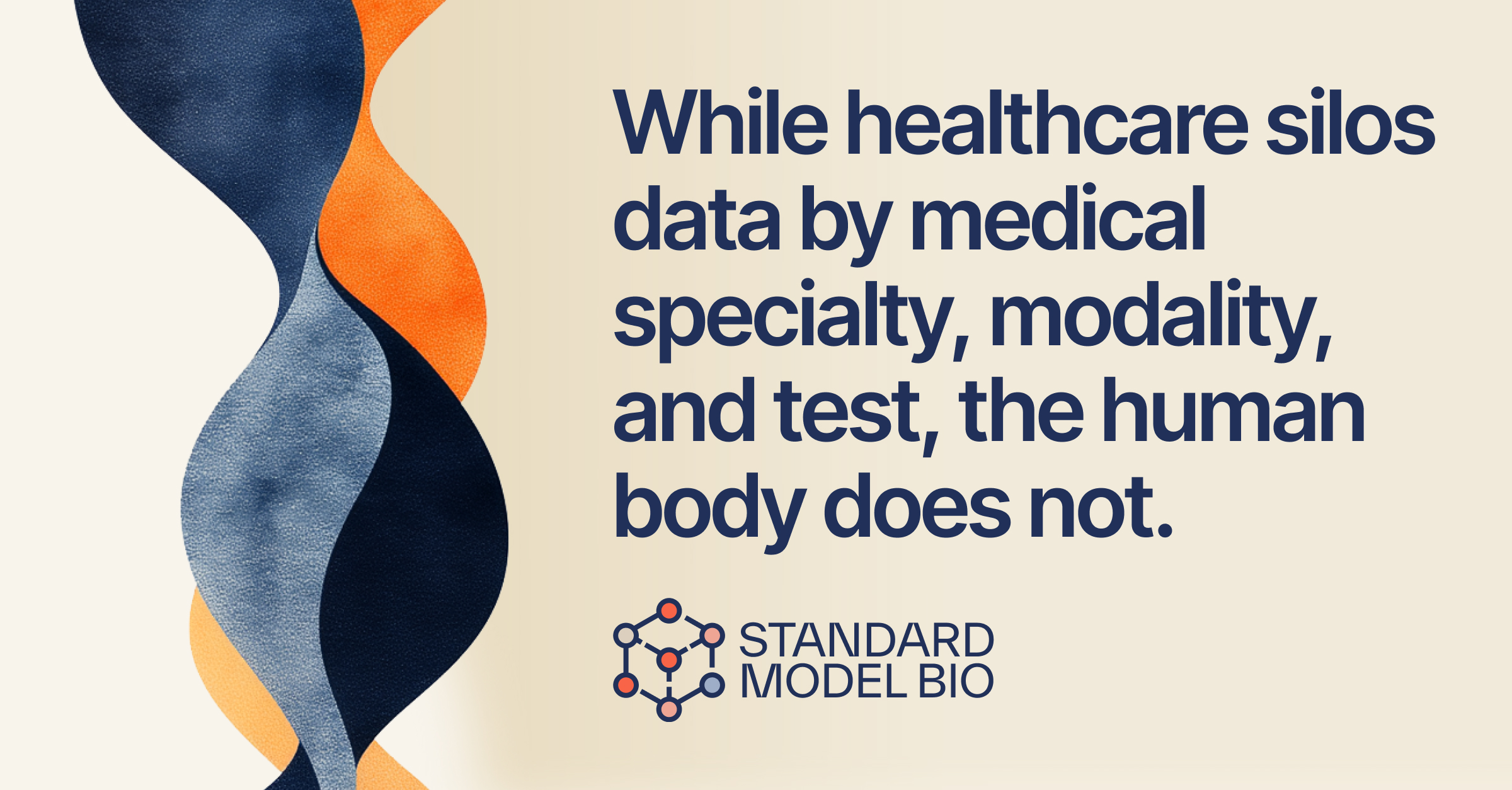 Standard Model Bio — &lsquo;the human body does not&rsquo; quote post
