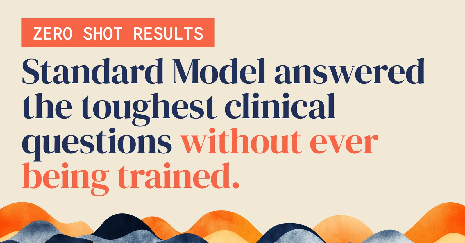Standard Model Bio — &lsquo;Zero Shot Results&rsquo; announcement
